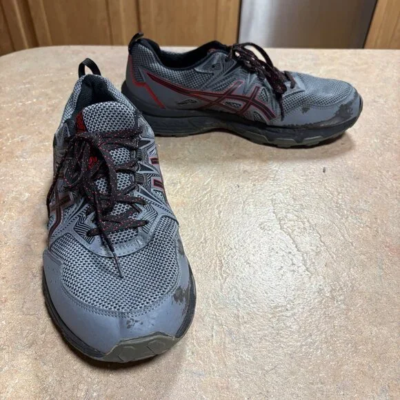 Asics Gel Venture 8 Gray Running Athletic Shoes Size 10 Extra Wide - Picture 16 of 16